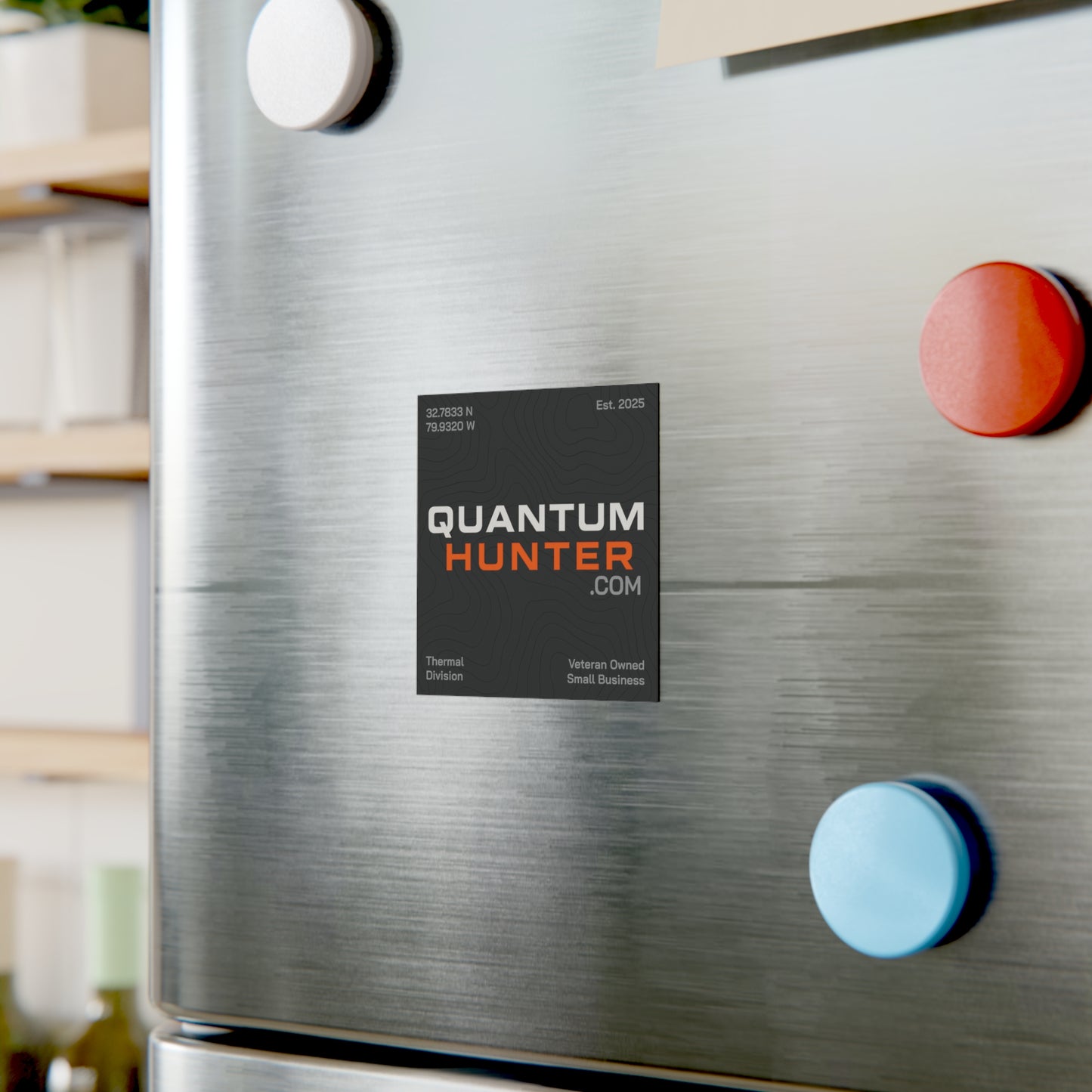 Quantum Hunter Square Magnet