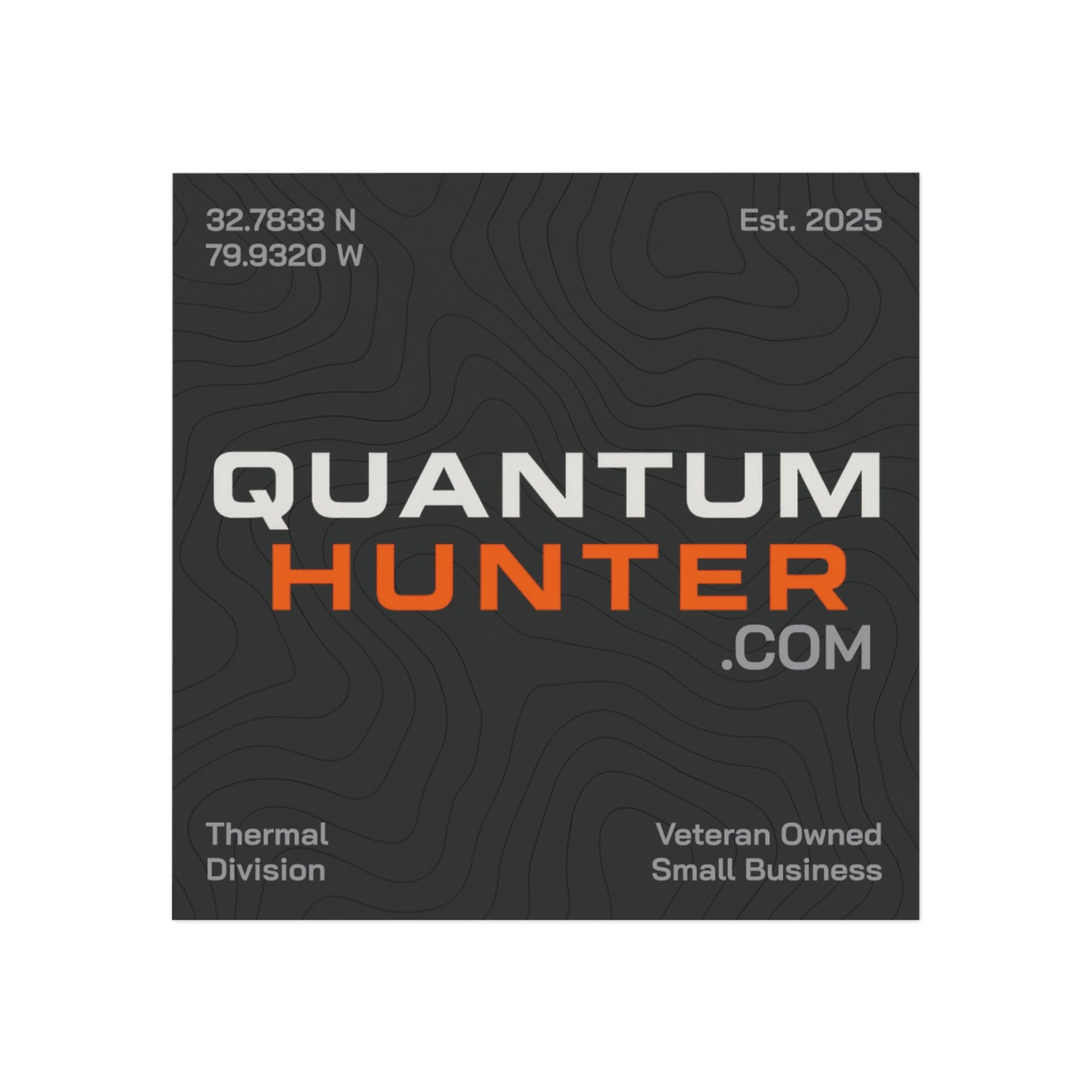 Quantum Hunter Square Magnet