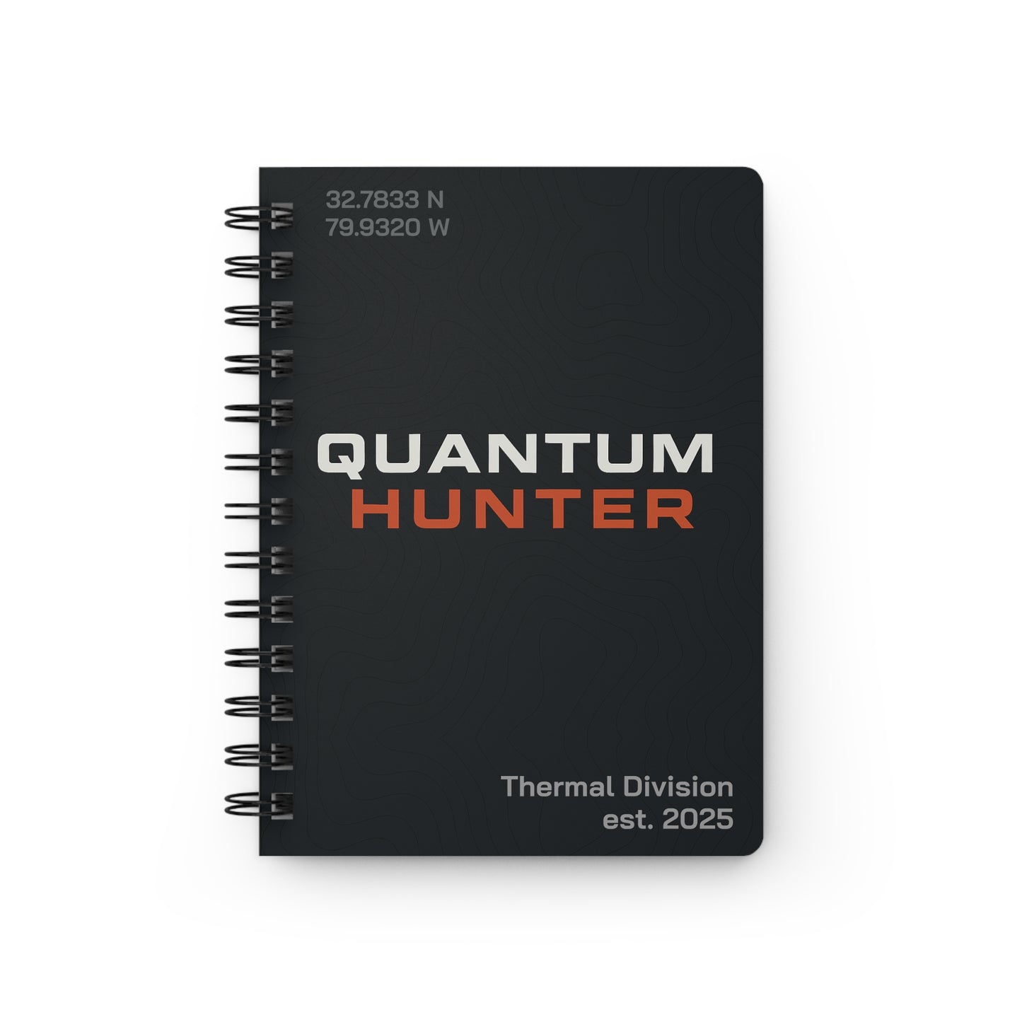 Quantum Hunter Spiral Bound Journal